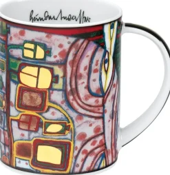 4 Becher »Magic Mugs 2021« im Set nach Hundertwasser