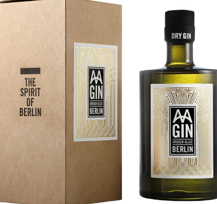 »AAGIN« Dry Gin im Geschenkkarton