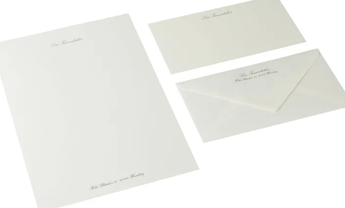 A4-Briefpapier, anthrazit