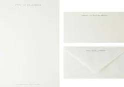 A4-Briefpapier, Dunkelblau