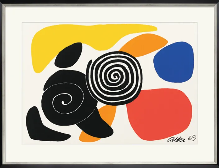 Alexander Calder: Bild »Spirals and Petals« (1969)