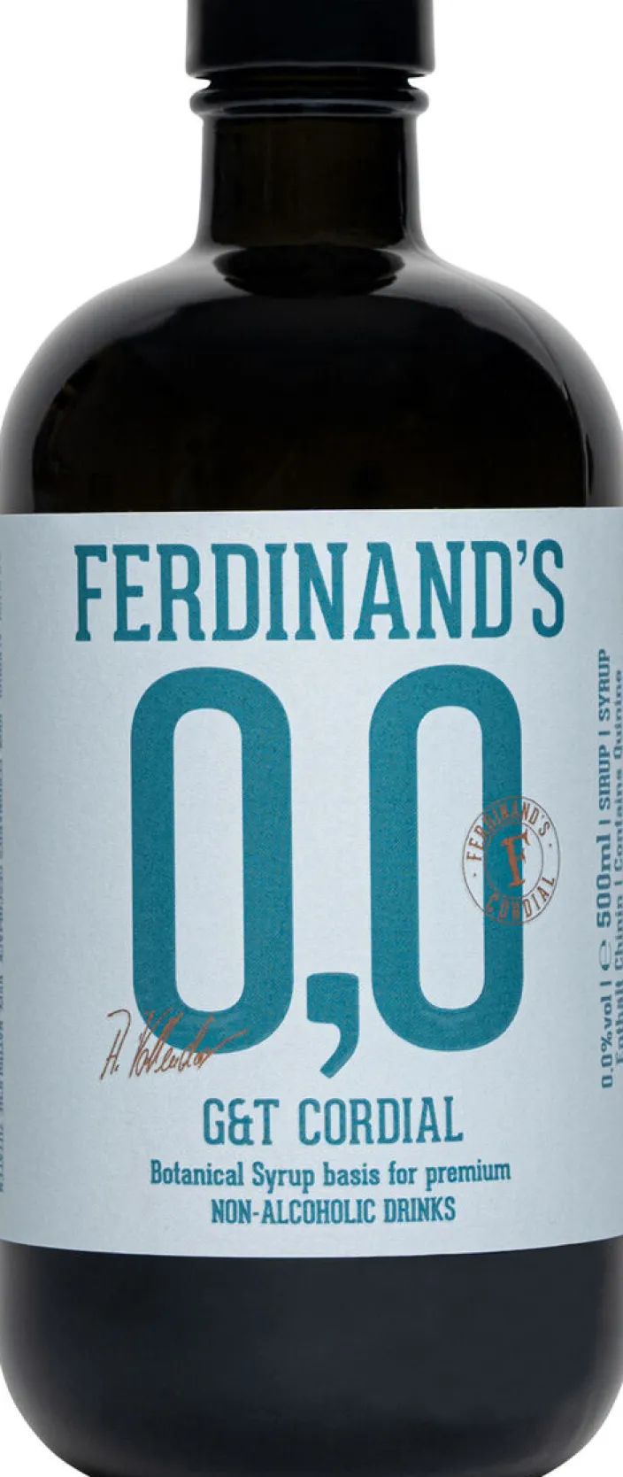 Alkoholfreier Gin Ferdinand's 0,0 G&T Cordial