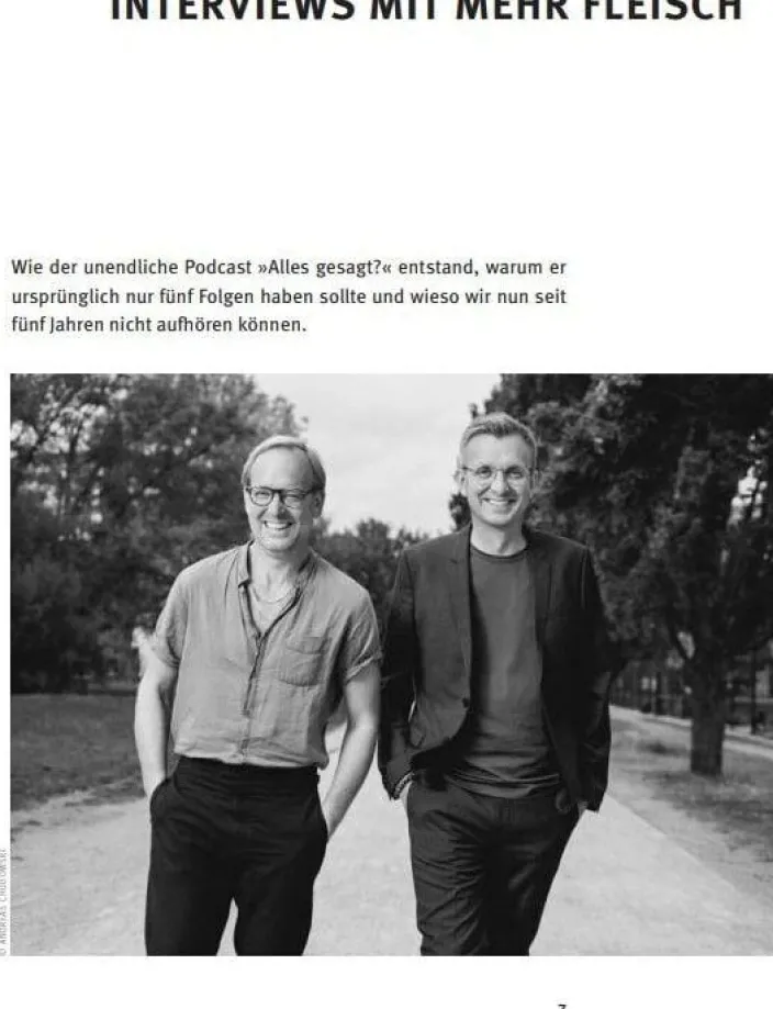 Alles Gesagt? Buch zum Podcast