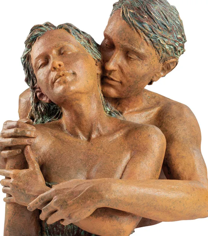 Angeles Anglada: Skulptur »Rückhalt«