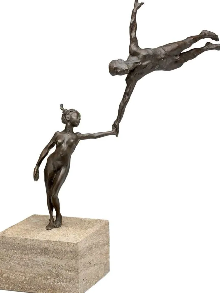 Antonio de Andrés-Gayón: Skulptur »Vertrauen - Kunststück Partnerschaft«