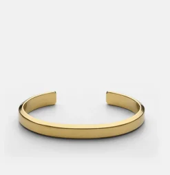 Armreif »ICON«, matt vergoldet