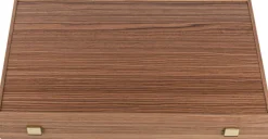 Backgammon aus Eiche und amerikanischem Nussbaum