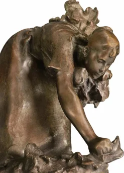 Barlach, Ernst: Skulptur »Die Krautpflückerin«