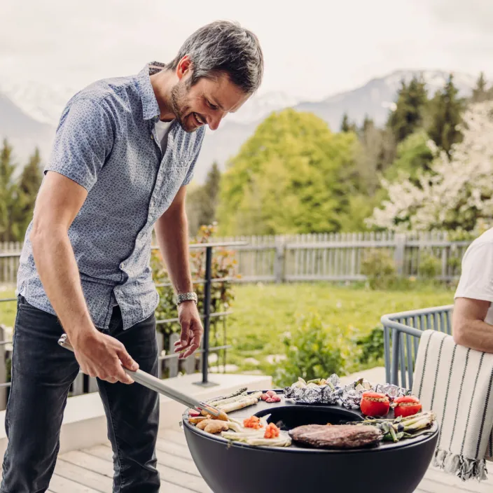 »BOWL 57« Plancha-Grillset hoch