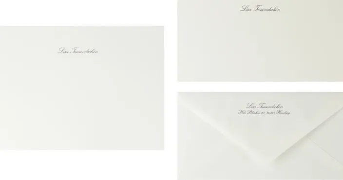 Briefpapier Miniformat, anthrazit