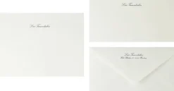 Briefpapier Miniformat, Dunkelblau