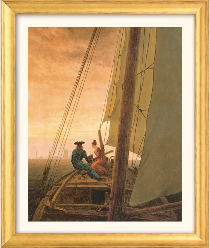 Caspar David Friedrich: 4 Bilder im Set