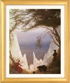 Caspar David Friedrich: 4 Bilder im Set