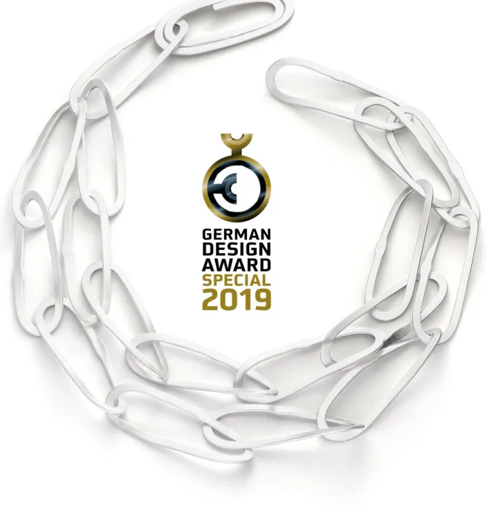 Collier »Welle« aus Silber