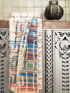 CORBEZZOLI!® Baumwolldecke »Meandro«