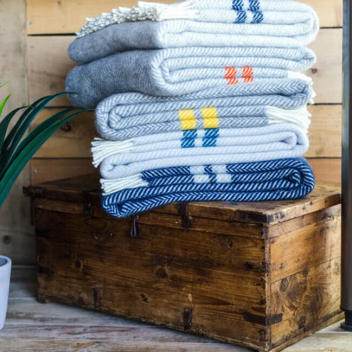 Decke »Fishbone«, 2 Streifen