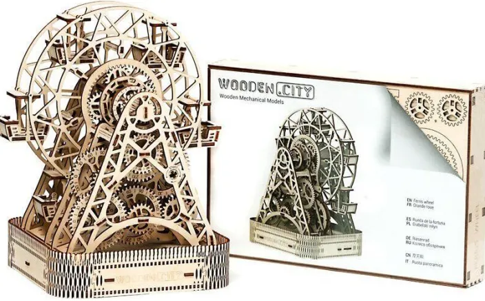 3D-Holzmodell »Riesenrad«