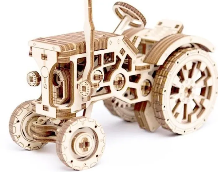 3D-Holzmodell »Traktor«