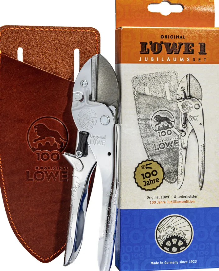 Edition Original Löwe Amboss Schere mit Holster