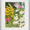 Eleonore Baur-Brinkman: Bild »Nolde Garten III«, gerahmt​
