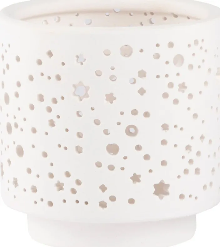 3er Teelicht-Set aus Porzellan