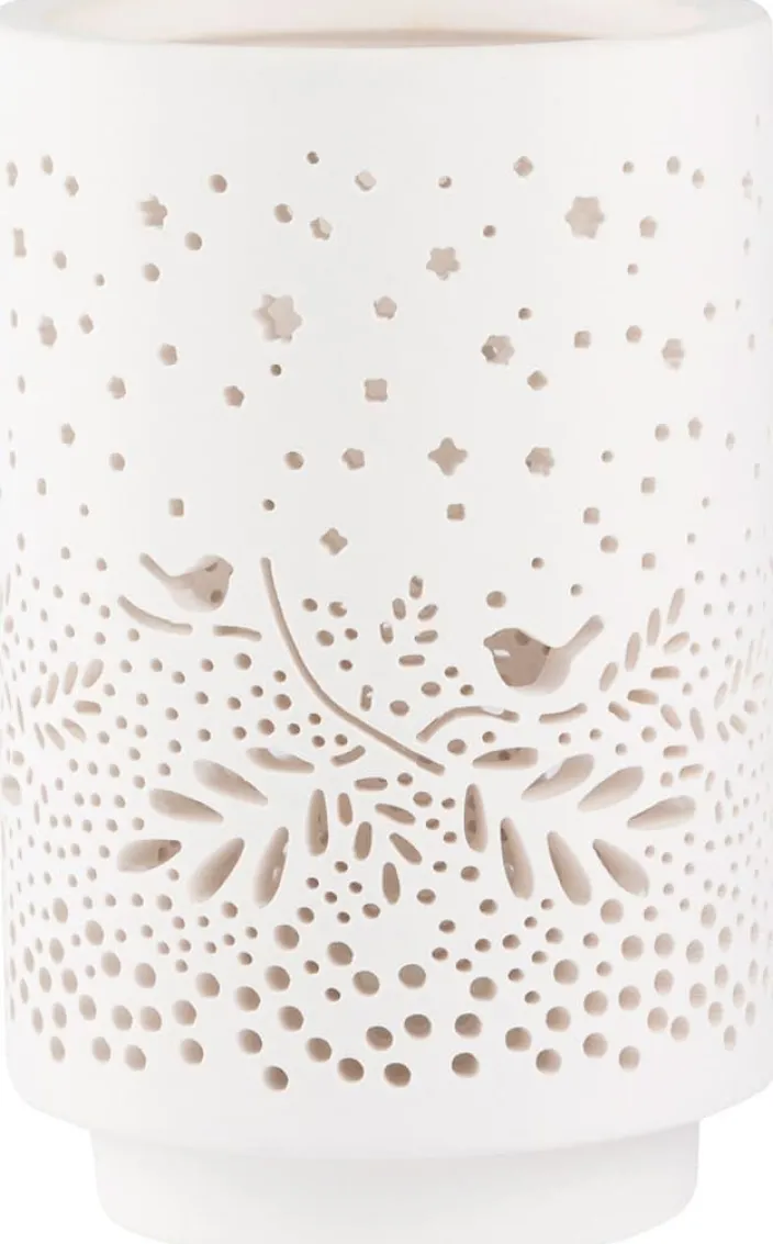 3er Teelicht-Set aus Porzellan