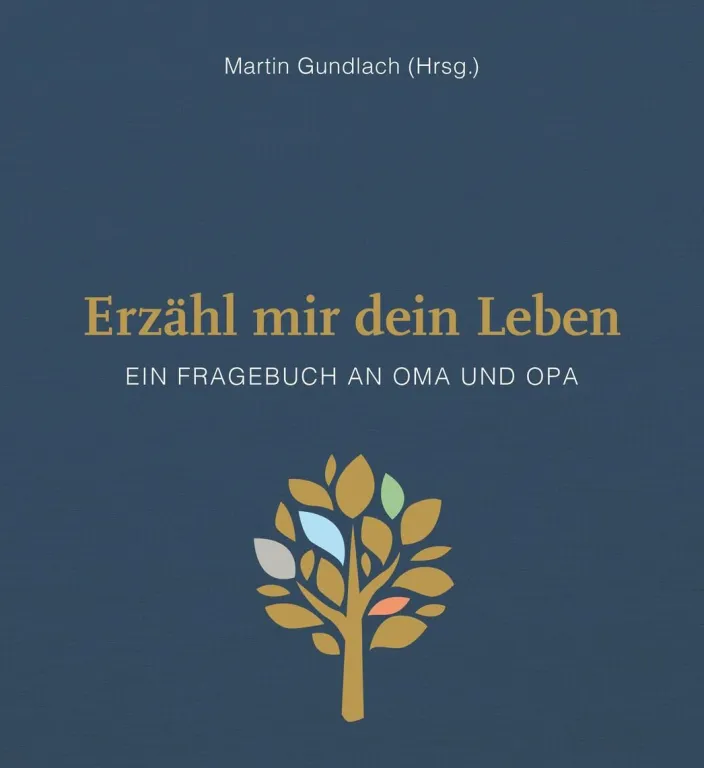 Erinnerungsbuch: Erzähl mir dein Leben - Leinenausgabe