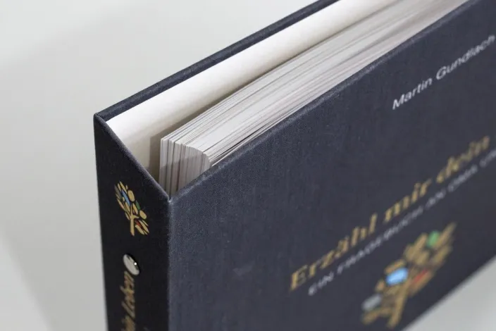 Erinnerungsbuch: Erzähl mir dein Leben - Leinenausgabe