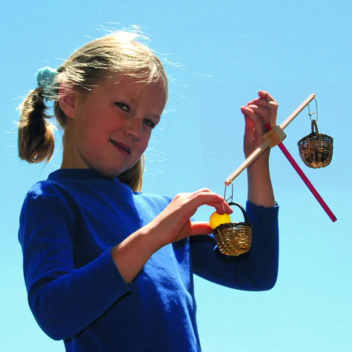 Experimentierkasten »leicht und schwer«