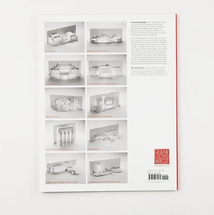 Frank Lloyd Wright Papier Modelle