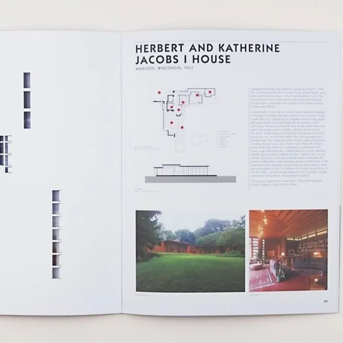 Frank Lloyd Wright Papier Modelle