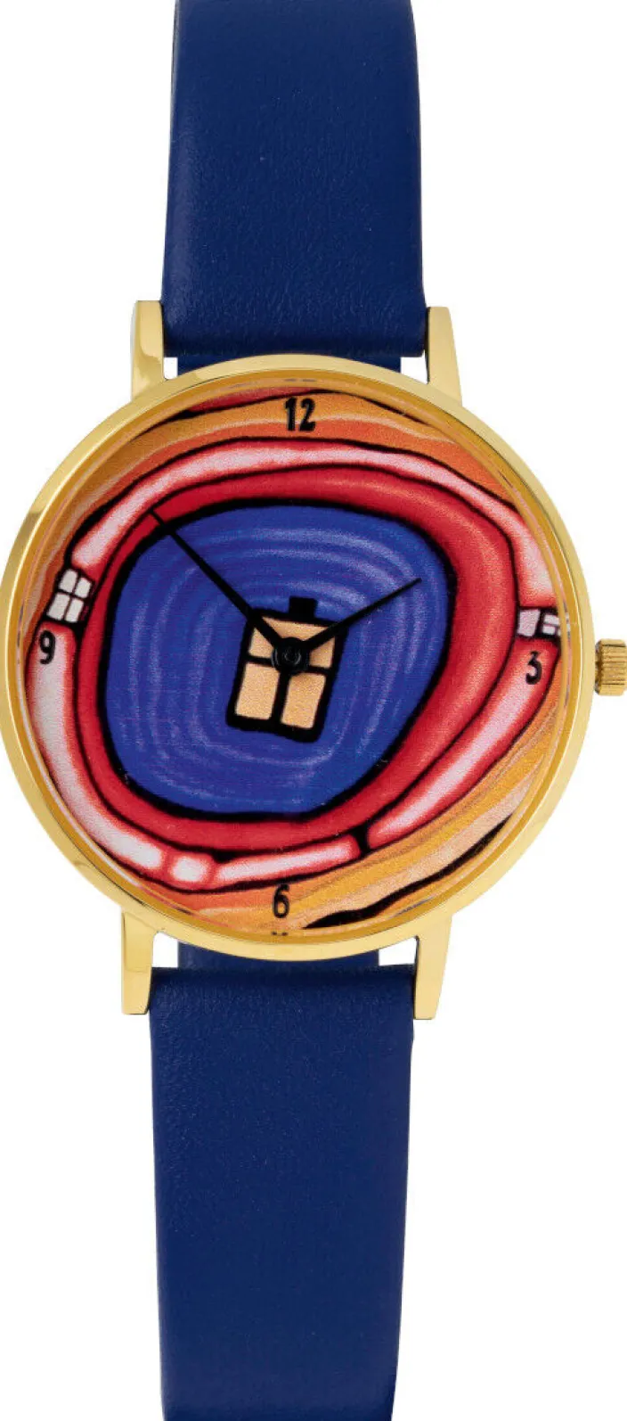 Friedensreich Hundertwasser: Künstler-Armbanduhr »Zeitfinder Seelenbaum«