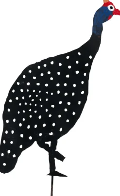 Gartenstecker / Silhouetten »Perlhühner«, 5er-Set