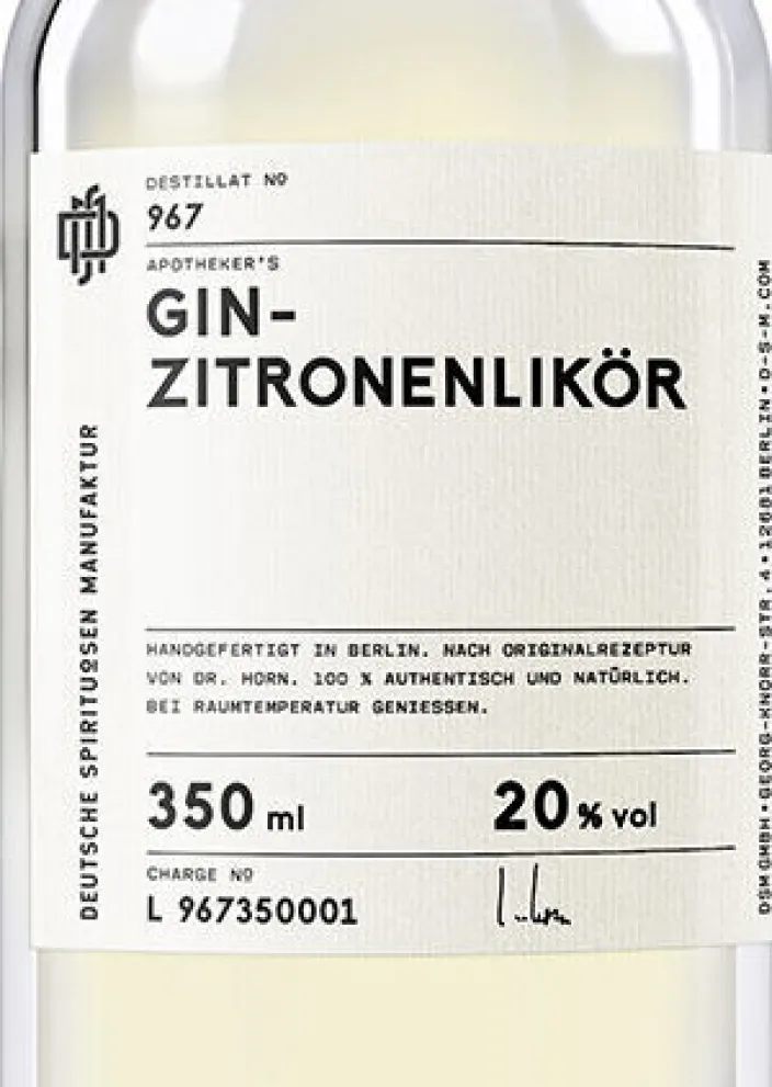 Gin-Zitronenlikör »967«