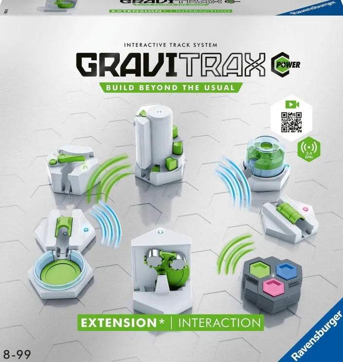 GraviTrax Power Erweiterung Interaction - Ideales Zubehör für spektakuläre Kugelbahnen