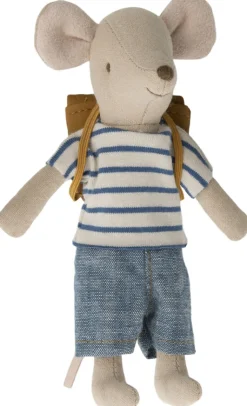 »Großer Bruder mit Tasche« Maus