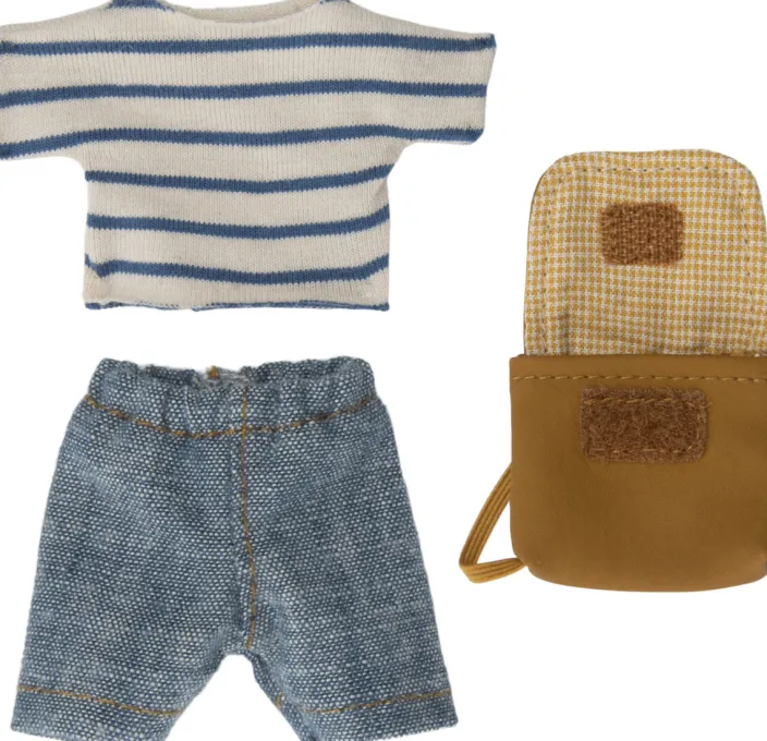 »Großer Bruder mit Tasche« Maus