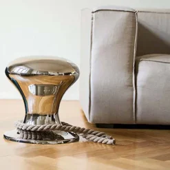 Hamburger Hocker mit Segeltau