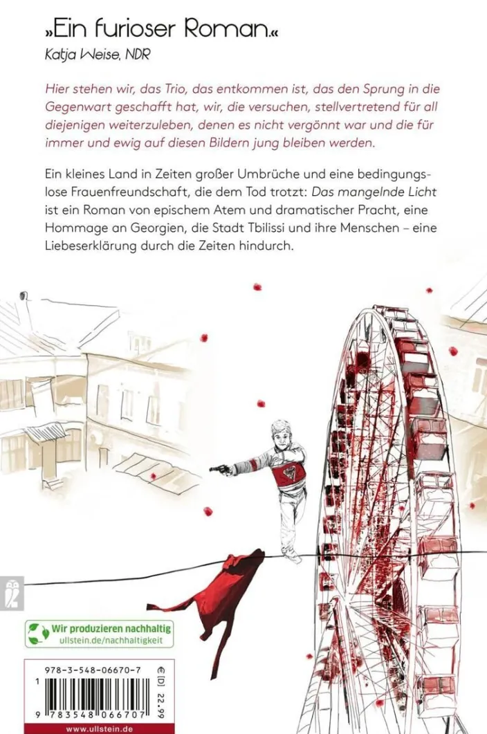 Haratischwili, N: Das mangelnde Licht