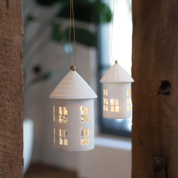 Hängendes Lichthaus rund groß