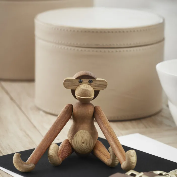 Holzfigur »Affe« von Kay Bojesen