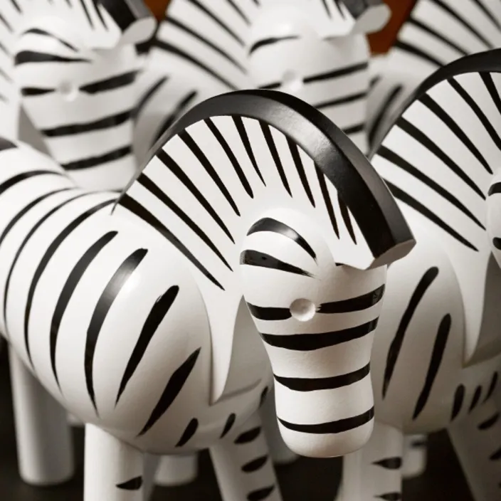 Holzfigur »Zebra« von Kay Bojesen
