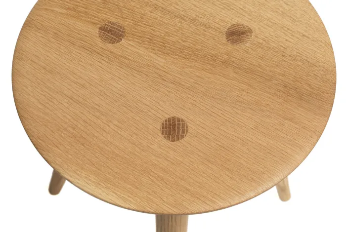 Holzschemel »Heidi«