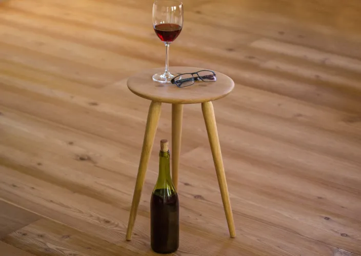 Holzschemel »Heidi«