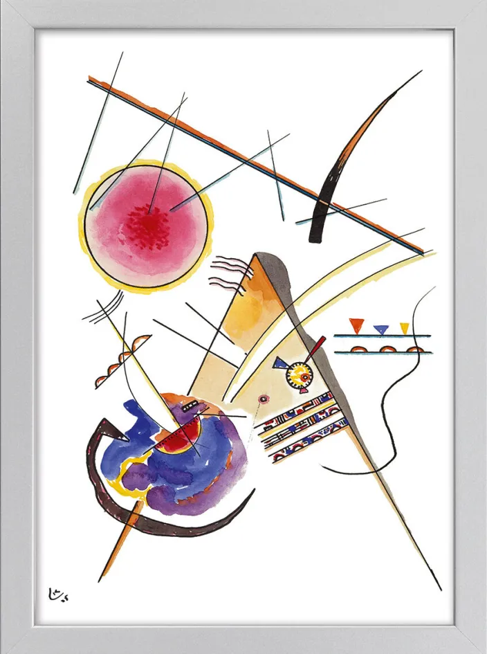 Kandinsky, Wassily: 4 Bilder im Set