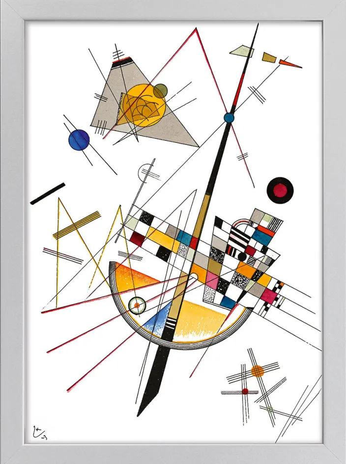 Kandinsky, Wassily: 4 Bilder im Set