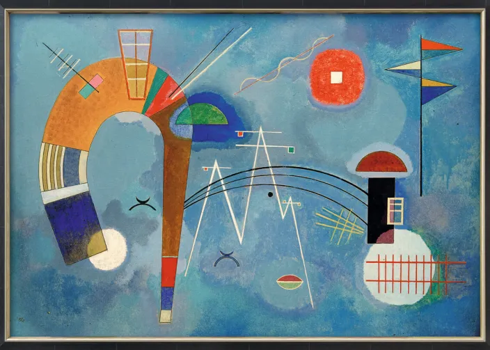 Kandinsky, Wassily: »Rund und Spitz«, 1930