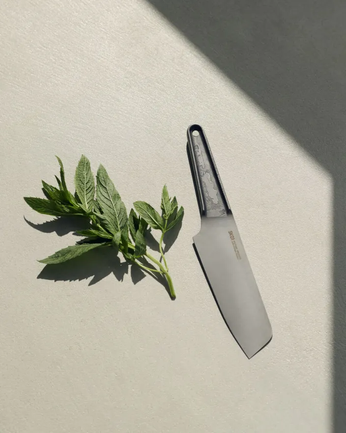 Küchenmesser »Santoku« aus rostfreiem Stahl