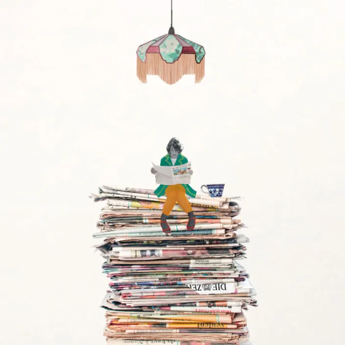 Keramikfliese »DIE ZEIT«