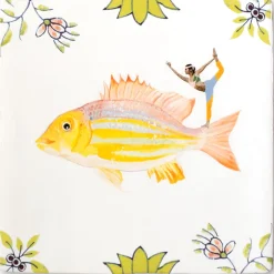 Keramikfliese »Im Flow«